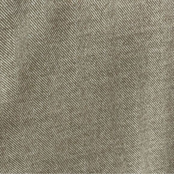 LOFT Herringbone High Waist Slim Pants (Oatmeal Melange) - 0 - Picture 9 of 12